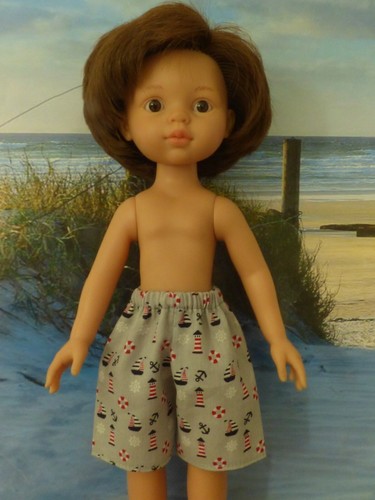 Bermuda short poupée garçon - short,