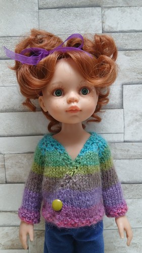Gilet poupée cm chérie - 32-33,