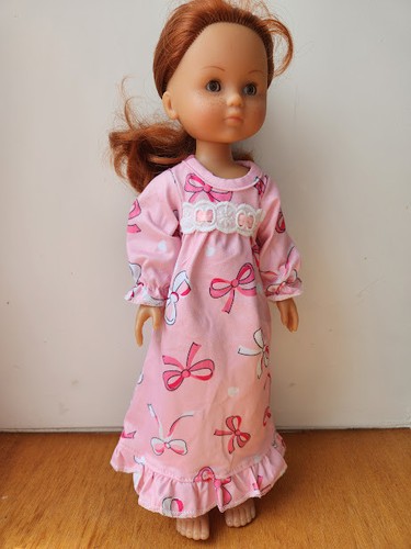 Chemise nuit rose poupée - nuit,