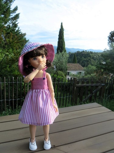 Tenue estivale pour poupée